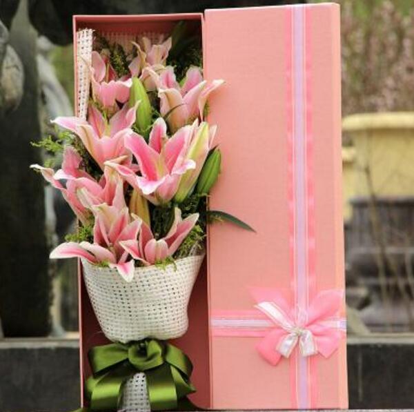 粉百合花语是什么意思，一辈子不凋零的爱